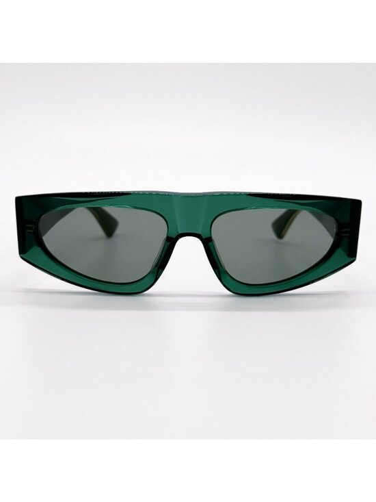 NEW BOTTEGA VENETA SUNGLASSES BV1277S 003 WOMEN GREEN EYEWEAR main image 6